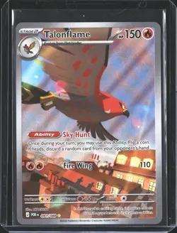 Talonflame 091/088 Holo Illustration Rare Perfect Order Pokemon NM/M - Image 1