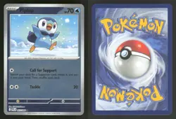 Piplup 027/094 C Phantasmal Flames Reverse Holo NM/M Pokemon - Image 3