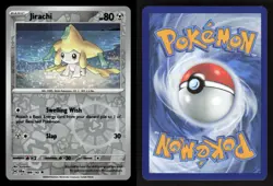 Jirachi 98/142 UC Stellar Crown Reverse Holo NM/M Pokemon - Image 3