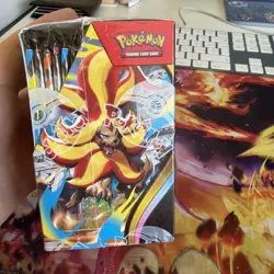 Pokemon TCG CHAOS RISING Half Booster Box (18 Packs) New and Sealed - Image 3