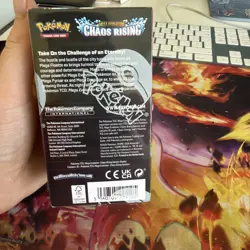 Pokemon TCG CHAOS RISING Half Booster Box (18 Packs) New and Sealed - Image 4