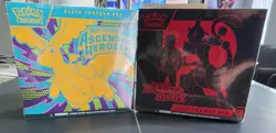 Pokemon TCG Mega Evolution Ascended Heroes & Destined Rivals ETB Lot 2 English - Image 1