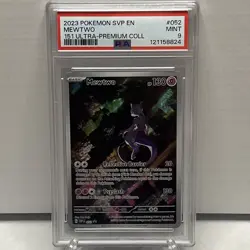 Pokemon Mewtwo TCG Scarlet & Violet 151 UPC Promo Holo Rare SVP052 PSA 9 - Image 1