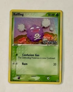 2005 Pokemon Koffing Reverse Holo Ex Delta Species 72/113 - Image 1