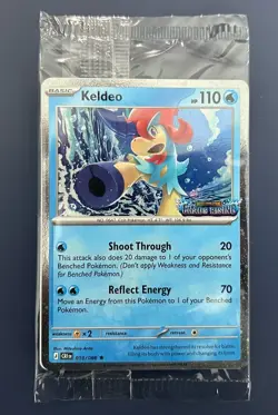 Pokemon TCG: Chaos Rising Delphox & Keldeo Stamped Promo SEALED NEW SIR FLOETTE - Image 4