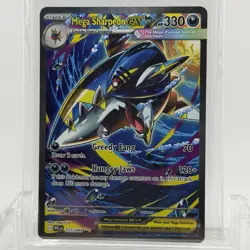 Pokemon TCG Phantasmal Flames Mega Sharpedo ex #127/094 SIR NM - Image 1