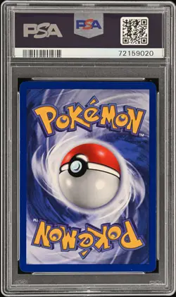 1999 POKEMON BASE SET 1ST EDITION #12 NINETALES-HOLO PSA 8 - Image 2