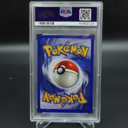 PSA 8 NM-MINT POKEMON CARD WOTC 1999 ALAKAZAM BASE SET SHADOWLESS CARD 1/102 - Image 2