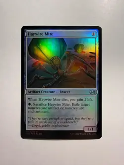 Haywire Mite 199 MTG The Brothers' War Foil - Image 1