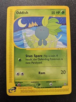 Pokemon Aquapolis Oddish 97/147 NEAR MINT - Image 1