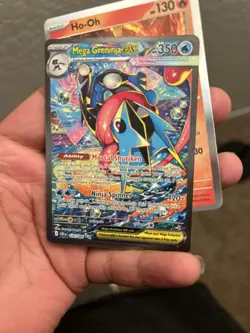 Mega Greninja ex 116/086 SIR Special Illustration Rare Chaos Rising Pokemon - Image 1
