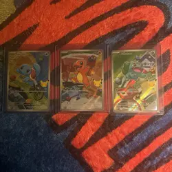Pokemon first partner illustration Kanto starter set 2026 promos - Image 1