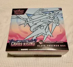 Pokemon TCG Chaos Rising Pokemon Center Elite Trainer Box ETB SEALED IN HAND✅🔥 - Image 2