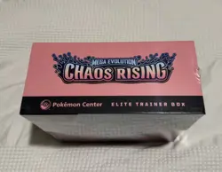 Pokemon TCG Chaos Rising Pokemon Center Elite Trainer Box ETB SEALED IN HAND✅🔥 - Image 4