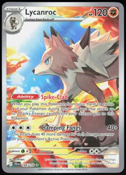Journey Together Lycanroc 166/159 Illustration Rare Pokemon NM/M - Image 1