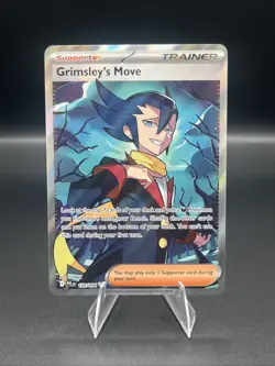 Pokemon TCG Grimley's Move Holo Ultra Rare Full Art 120/094 Phantasmal Flames NM - Image 1