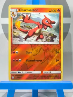 Charmeleon 8/68 - Reverse Holo Uncommon - Sun & Moon Hidden Fates - Pokemon TCG - Image 3