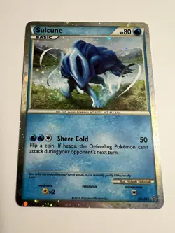 Pokemon - Suicune HGSS21 HGSS Promo (2010) - Holo Promo with SWIRL 🌀 - NM - Image 1
