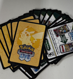 POKEMON TCG LIVE BOOSTER CODE (Choose your card) - SENT DIGITALLY - Image 1