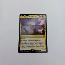 Sin, Spira's Punishment MTG Rare Magic: The Gathering Final Fantasy 10 FFX - Image 1