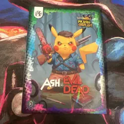 Pikachu Cosplay - Ash vs. Evil Dead - #3 FE - Shattered Glass Holo - NM - Image 1
