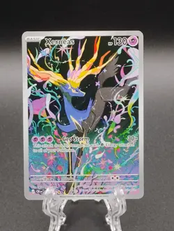 Pokemon TCG Xerneas 091/086 Illustration Rare Full Art Holo Chaos Rising NM - Image 2
