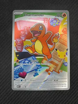 Charmander 038 Full Art Promo First Partner Collection 30th Anniversary Pokemon - Image 1