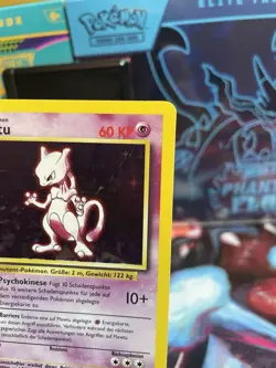Mewtwo Holo Base Set German Mewtu Pokemon 10/102 - LP Vintage - Image 3