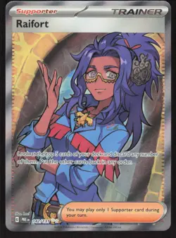Raifort 142/131 Holo Ultra Rare SV: Prismatic Evolutions Pokemon Near Mint - Image 1