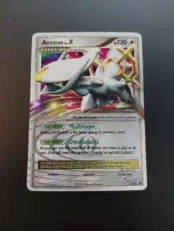 Arceus LV.X - DP53 - Pokemon Diamond & Pearl Promo Ultra Rare Card LP - Image 1