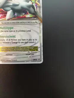 Arceus LV.X - DP53 - Pokemon Diamond & Pearl Promo Ultra Rare Card LP - Image 3