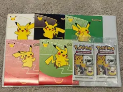 Pokemon Celebrations 25th Anniversary Booster Pack 5 McDonalds + 2 General Mills - Image 1
