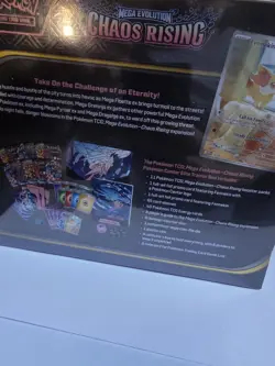 IN-HAND Pokemon Center Mega Evolution Chaos Rising Elite Trainer Box PC ETB - Image 2