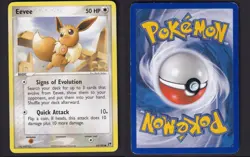 Eevee 63/100 Common Sandstorm Pokemon MP - Image 3