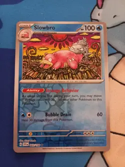 Slowbro 043/198 - Pokemon Scarlet & Violet Reverse Holo, English - Image 1