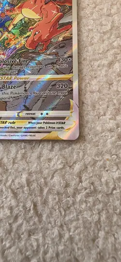 Charizard VSTAR SWSH262 Alternate Art Full Art Black Star Promo Pokemon Card - Image 5
