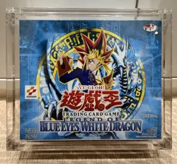 Yugioh Legend of Blue Eyes White Dragon 1st Edition Booster Box Asian English - Image 1