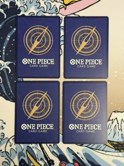 Gum Gum Champion Rifle EB01-028 R Memorial Collection One Piece Card X 4 Playset - Image 2