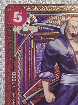 Silvers Rayleigh OP09-005 R SP Special Parallel OP-09 One Piece Japan NM - Image 4