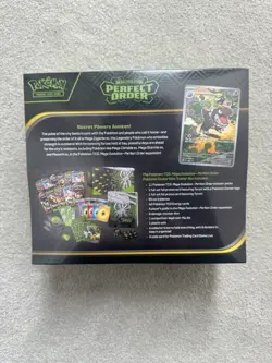 Pokemon TCG Mega Evolution Perfect Order Pokemon Center ETB New&Sealed! Not Mint - Image 2
