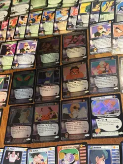 Dragon Ball Z TCG vintage HUGE Card Mixed Lot HOLOS, Mixed Condition, Check Pics - Image 4