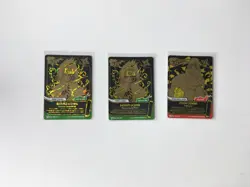 Naruto Mythos TCG Set Konoha Shido 1st Edition - 3 Secret Cards Sasuke & Itachi - Image 1