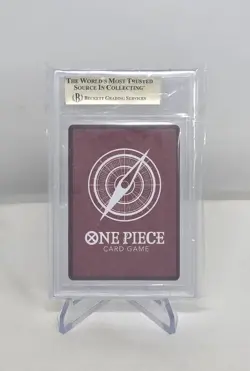 One Piece Card Monkey D. Luffy Alt Art OP01-003 Romance Dawn BGS 10 - ERRATA - Image 4