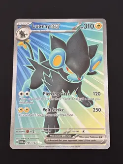 Pokemon Cards Luxray ex 195/167 Twilight Masquerade Ultra Rare NM - Image 1