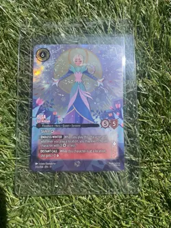 Elsa - Ice Artisan ENCHANTED Foil Card 233/204 Disney Lorcana TCG - Frozen - Image 1