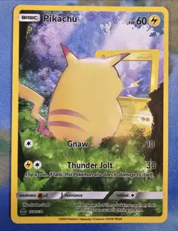 Pikachu Full Art Custom Fan Art Card - Image 1