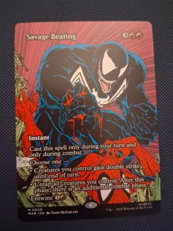 Spider-Man Magic The Gathering Arachnogenesis Savage Beating Terminate Beast Wit - Image 3