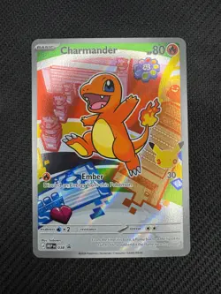 Charmander 038 Full Art Promo First Partner Collection 30th Anniversary Pokemon - Image 2