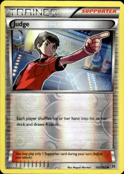 Pokemon Reverse Holo Judge XY - BREAKthrough 143/162 LP - Image 1