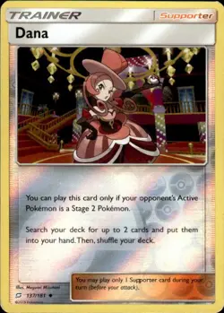 Pokemon Reverse Holo Dana SM - Team Up 137/181 LP - Image 1